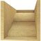 Ekena Millwork 12"W x 24"D x 12"H Wide Asheboro Rough Cedar Woodgrain TimberThane Corbel, Primed Tan CORUR12X24X12ASHRCPR - alternate 2